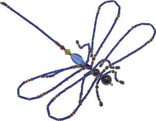 Beaded Dragonfly