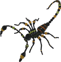 Beaded Scorpion