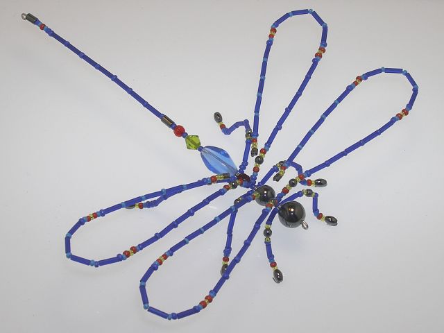 Beaded Dragonfly #209