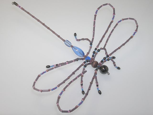 Beaded Dragonfly #212