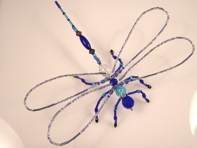 Summer Solstice Dragonfly - Purple
