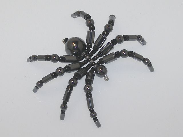 Beaded Spider #146
