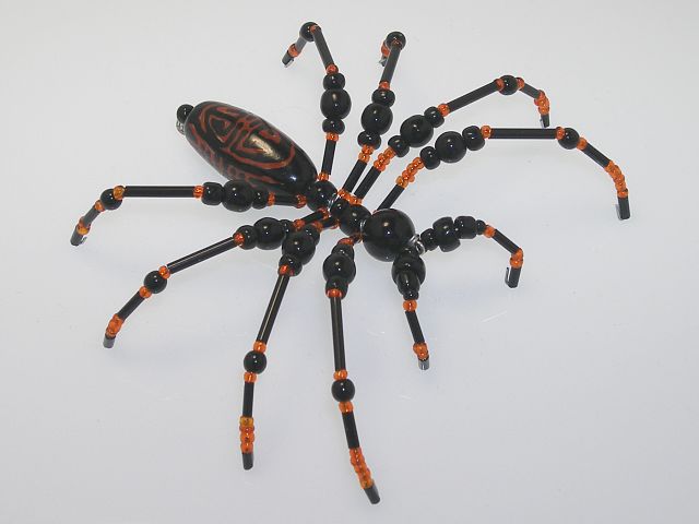 Beaded Spider #227